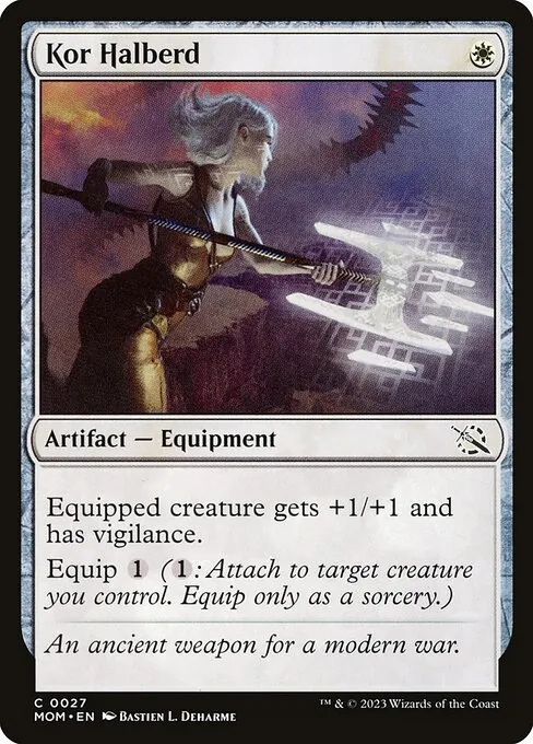Kor Halberd — March of the Machine