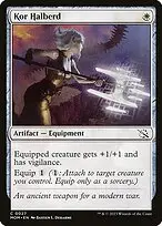 Kor Halberd — March of the Machine