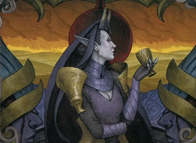 Art detail — Ayara, Widow of the Realm // Ayara, Furnace Queen