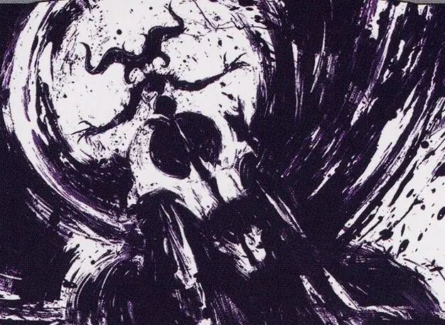 Art detail — Sheoldred // The True Scriptures