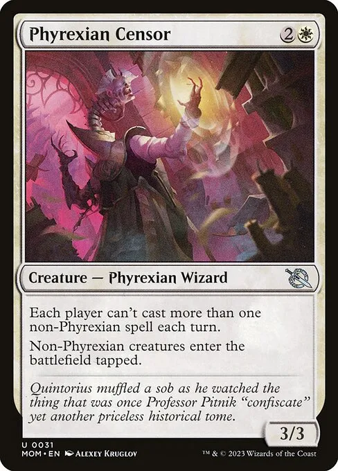 Phyrexian Censor — March of the Machine