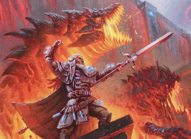 Art detail — Orthion, Hero of Lavabrink