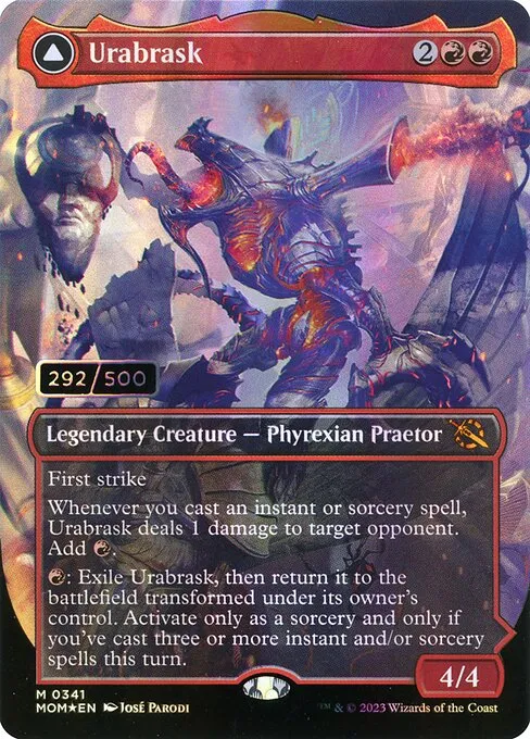 Urabrask // The Great Work — March of the Machine (representative scan)