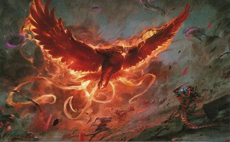 Art detail — Bloodfeather Phoenix