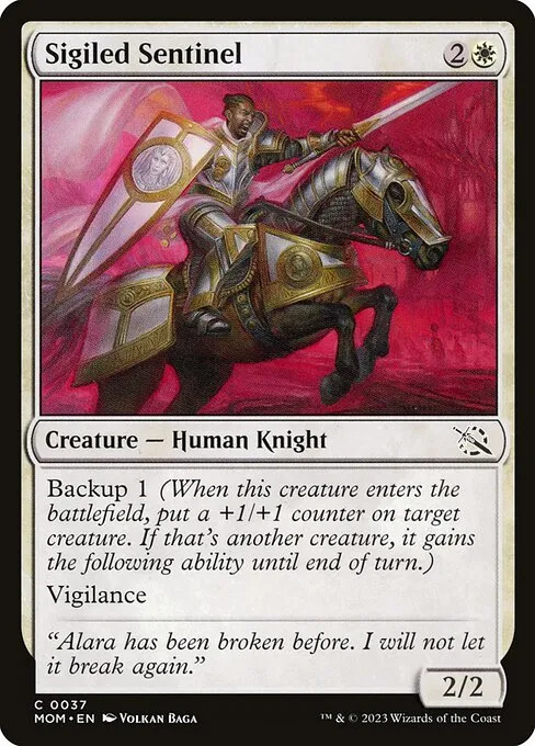 Sigiled Sentinel — March of the Machine