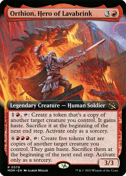 Orthion, Hero of Lavabrink — March of the Machine