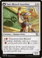 Sun-Blessed Guardian // Furnace-Blessed Conqueror — March of the Machine