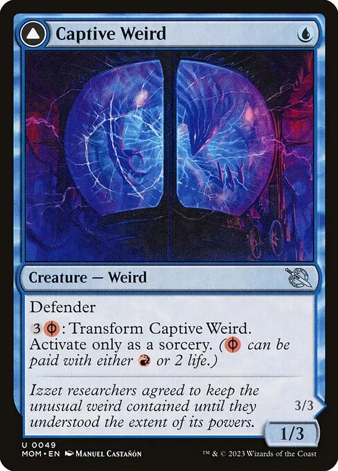 Captive Weird // Compleated Conjurer — March of the Machine