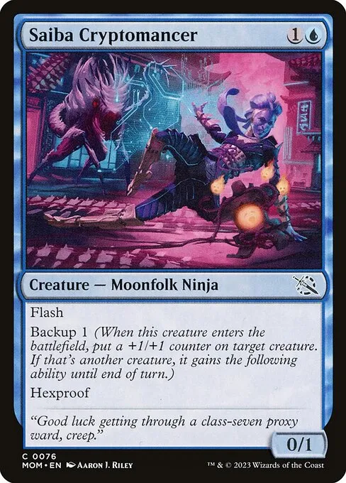 Saiba Cryptomancer — March of the Machine