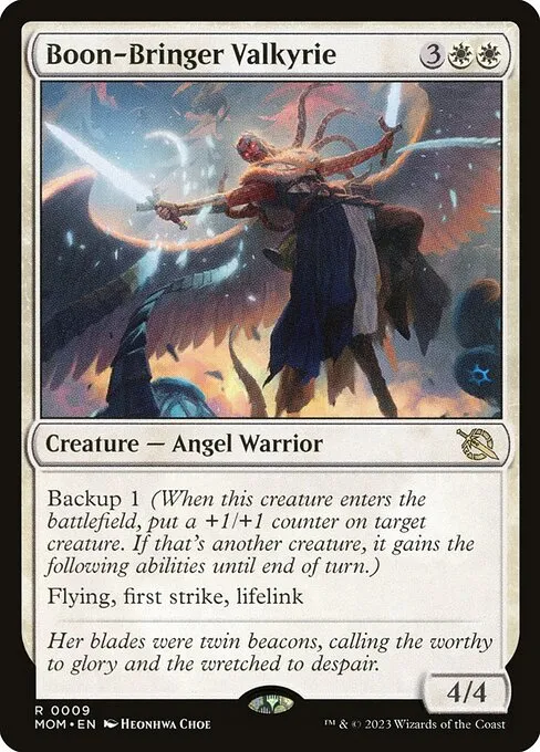 Boon-Bringer Valkyrie — March of the Machine