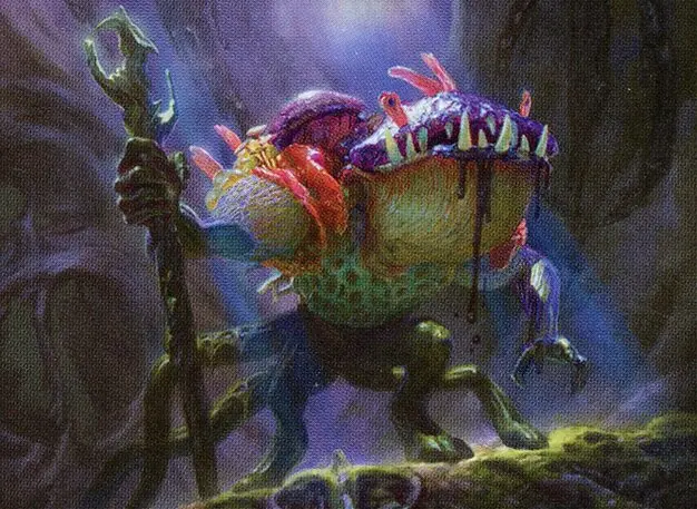 Art detail — Blightreaper Thallid // Blightsower Thallid