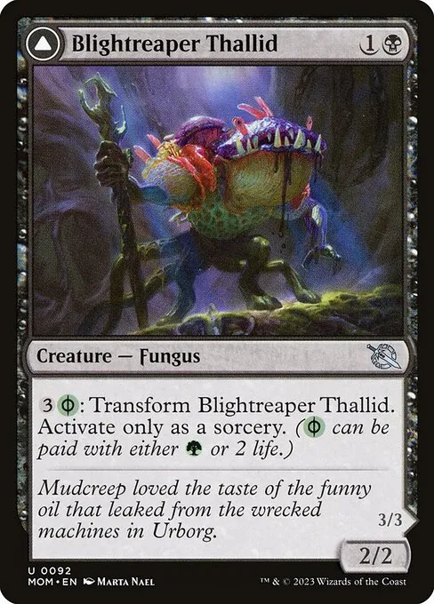 Blightreaper Thallid // Blightsower Thallid — March of the Machine