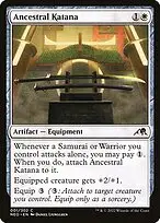Ancestral Katana — Kamigawa: Neon Dynasty