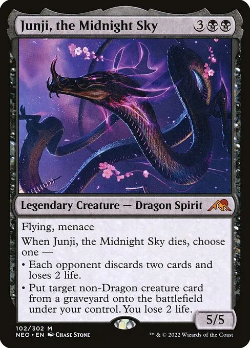 Junji, the Midnight Sky — Kamigawa: Neon Dynasty