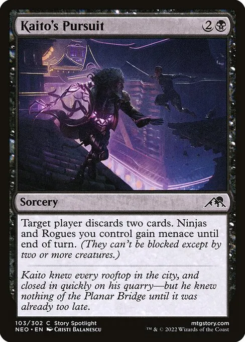 Kaito's Pursuit — Kamigawa: Neon Dynasty
