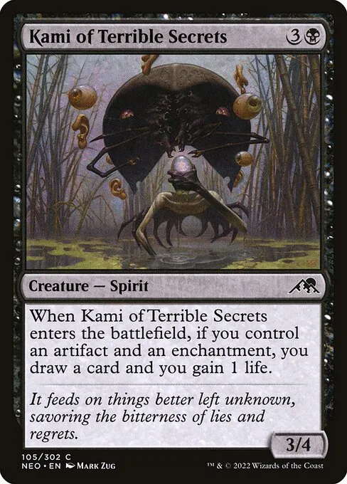 Kami of Terrible Secrets — Kamigawa: Neon Dynasty