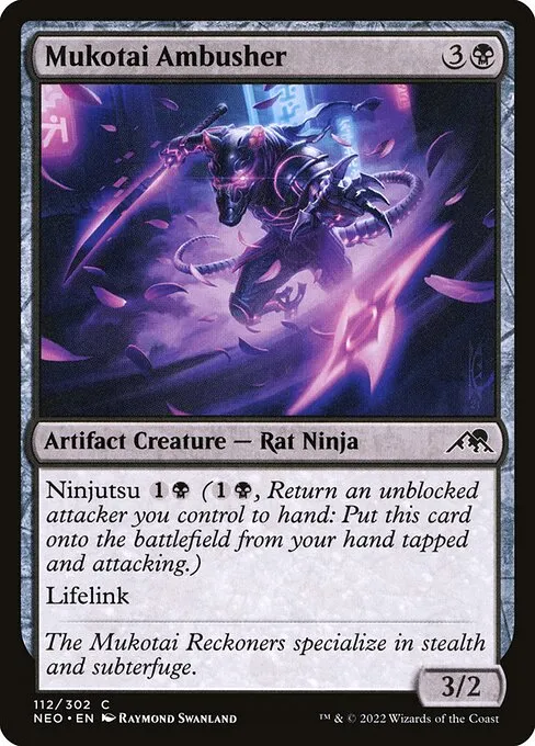 Mukotai Ambusher — Kamigawa: Neon Dynasty