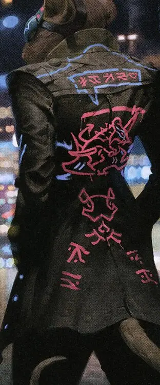 Art detail — Okiba Reckoner Raid // Nezumi Road Captain