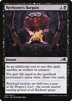 Reckoner's Bargain — Kamigawa: Neon Dynasty