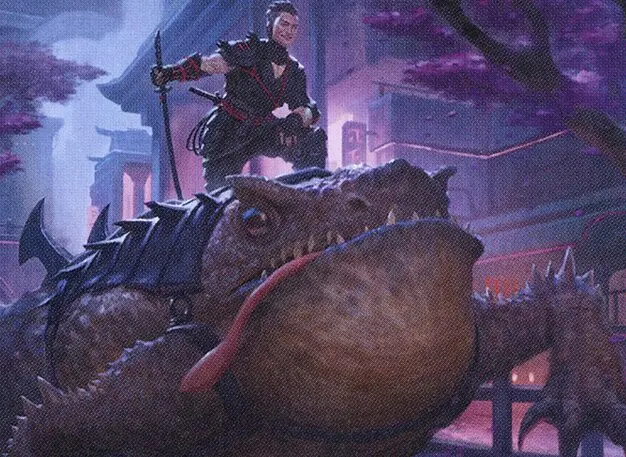 Art detail — Tatsunari, Toad Rider