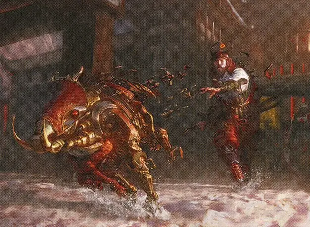 Art detail — Bronzeplate Boar