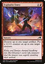 Explosive Entry — Kamigawa: Neon Dynasty