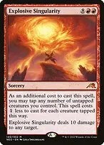 Explosive Singularity — Kamigawa: Neon Dynasty