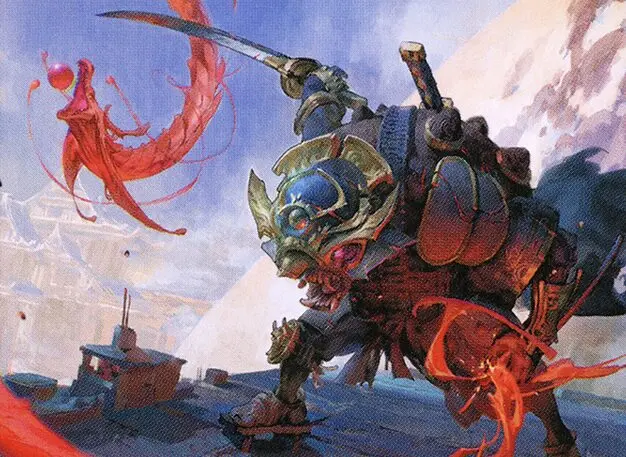 Art detail — Goro-Goro, Disciple of Ryusei