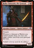 Heiko Yamazaki, the General — Kamigawa: Neon Dynasty