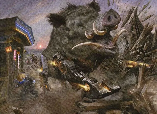 Art detail — Ironhoof Boar