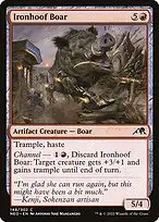 Ironhoof Boar — Kamigawa: Neon Dynasty