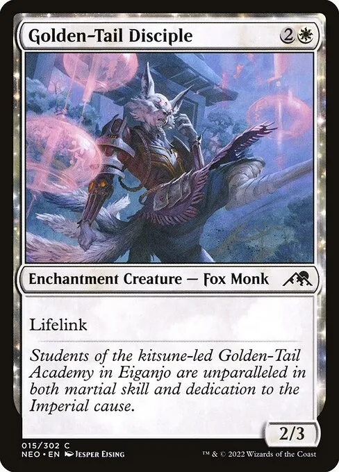Golden-Tail Disciple — Kamigawa: Neon Dynasty