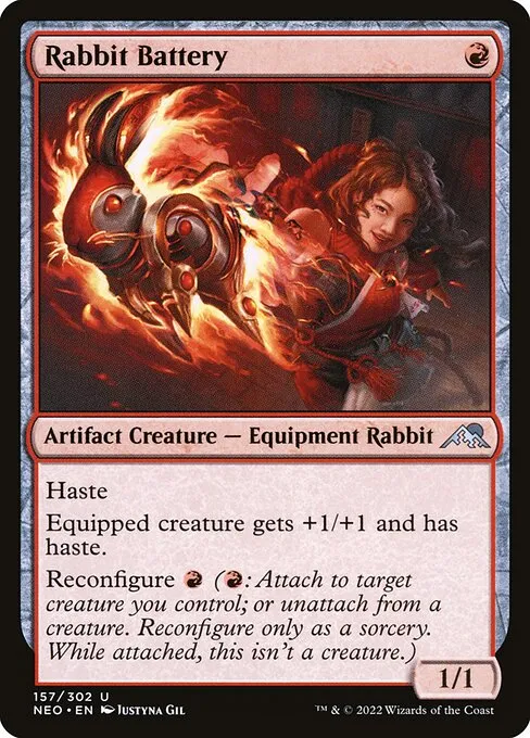 Rabbit Battery — Kamigawa: Neon Dynasty