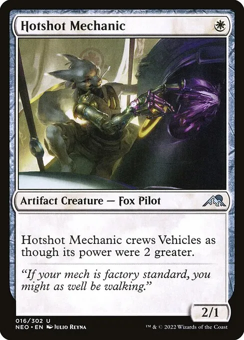Hotshot Mechanic — Kamigawa: Neon Dynasty