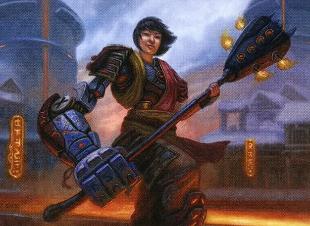 Art detail — Scrapyard Steelbreaker