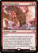 Thundering Raiju — Kamigawa: Neon Dynasty