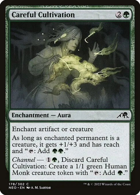 Careful Cultivation — Kamigawa: Neon Dynasty