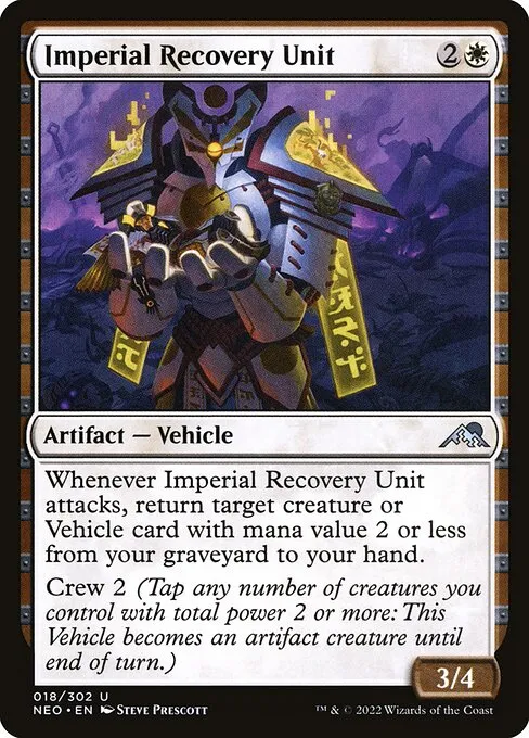 Imperial Recovery Unit — Kamigawa: Neon Dynasty