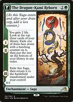 The Dragon-Kami Reborn // Dragon-Kami's Egg — Kamigawa: Neon Dynasty
