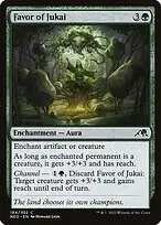 Favor of Jukai — Kamigawa: Neon Dynasty