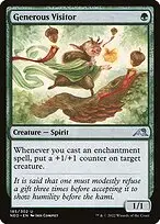 Generous Visitor — Kamigawa: Neon Dynasty