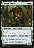 Greater Tanuki — Kamigawa: Neon Dynasty