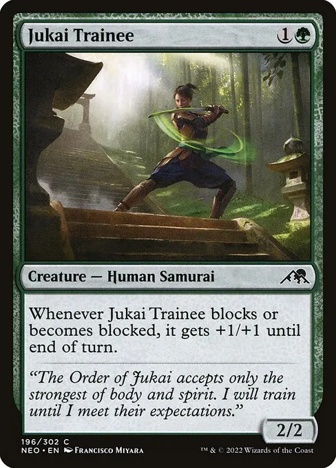Jukai Trainee — Kamigawa: Neon Dynasty