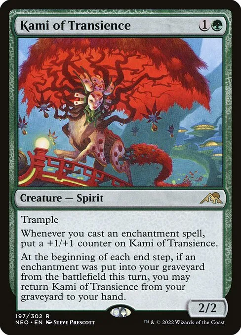 Kami of Transience — Kamigawa: Neon Dynasty