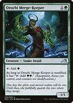 Orochi Merge-Keeper — Kamigawa: Neon Dynasty