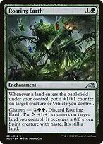 Roaring Earth — Kamigawa: Neon Dynasty