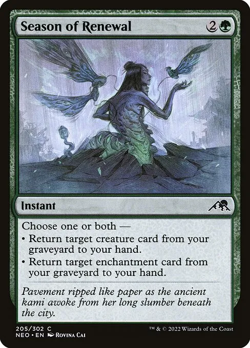 Season of Renewal — Kamigawa: Neon Dynasty