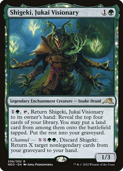 Shigeki, Jukai Visionary — Kamigawa: Neon Dynasty