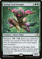 Spring-Leaf Avenger — Kamigawa: Neon Dynasty