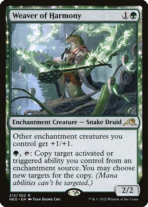 Weaver of Harmony — Kamigawa: Neon Dynasty